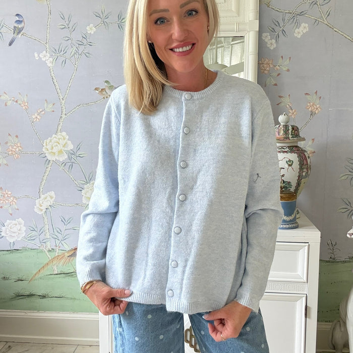 Marie Button Sweater