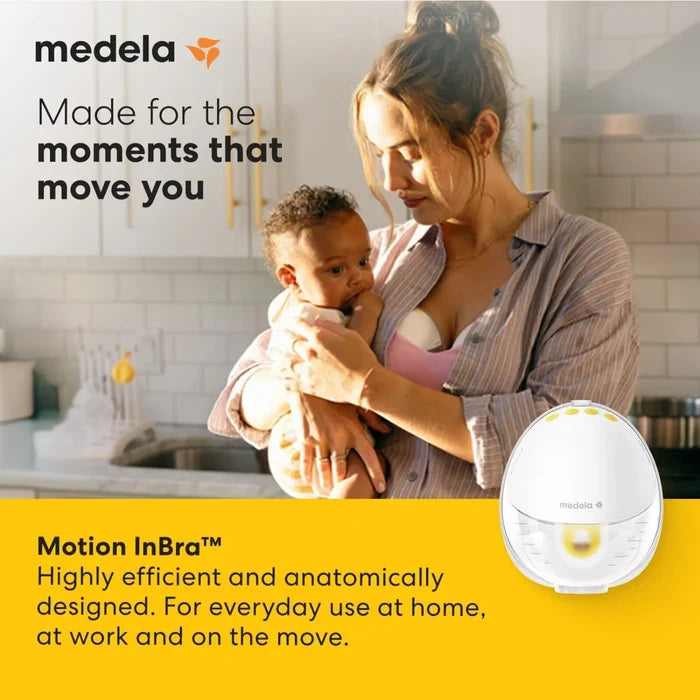 Medela Motion InBra Single Electric Wearable Breast Pump - ebebek - Black Friday