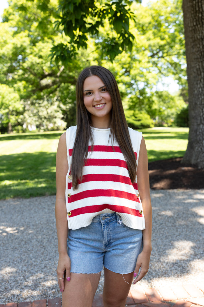 Mendel Stripe Sweater Top