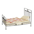Metal Doll Bed with Bedding