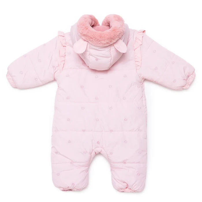 Midimod Girl Snowsuit - Light Pink - ebebek - Black Friday