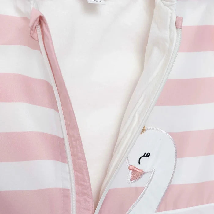 Midimod Girls Raincoat Animal Print Hooded Long Sleeve - Pink Printed Pink Printed - ebebek