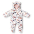 Midimod Newborn Welsoft Footed Jumpsuit - Ecru - ebebek - Black Friday