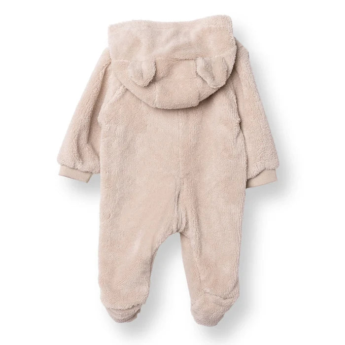 Midimod Newborn Welsoft Footed Jumpsuit - Ecru - ebebek - Black Friday