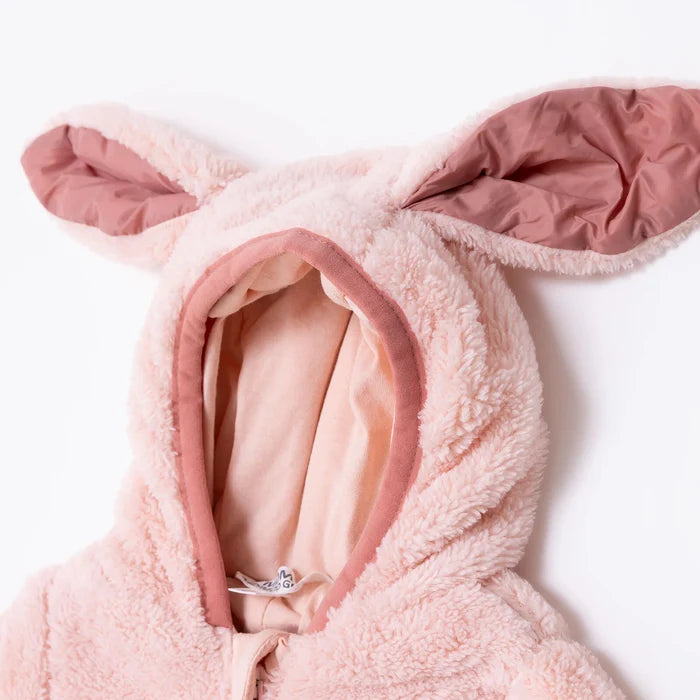 Midimod Newborn Welsoft Footed Jumpsuit - Pink - ebebek - Black Friday