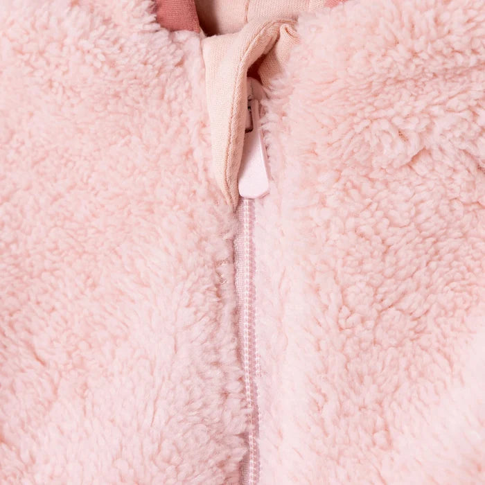 Midimod Newborn Welsoft Footed Jumpsuit - Pink - ebebek - Black Friday
