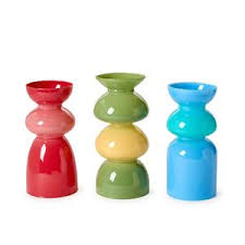 Mixed  Color Glass Vase