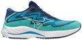 Mizuno Men's Men's Wave Rider 27 SSW - Atlantis/White/Blue Depths