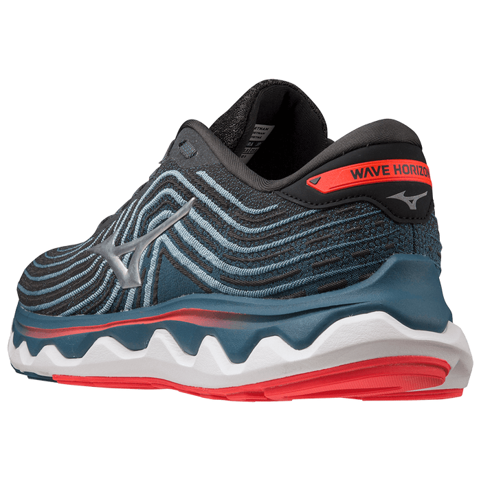 Mizuno Men's Wave Horizon 6 - Black Oyster/Nimbus Cloud/Soleil