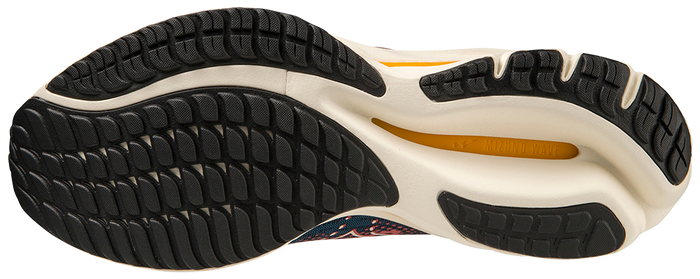 Mizuno Men's Wave Rider 27 - Blue Opal/Papyrus/Ski Patrol