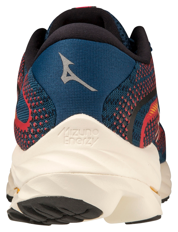 Mizuno Men's Wave Rider 27 - Blue Opal/Papyrus/Ski Patrol