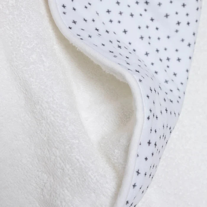 Mollia Baby Towel Girls - White White - ebebek