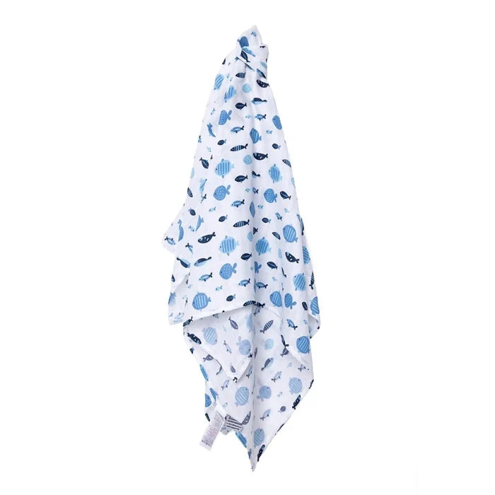 Mollia Muslin Blanket Unisex - Blue Blue - ebebek