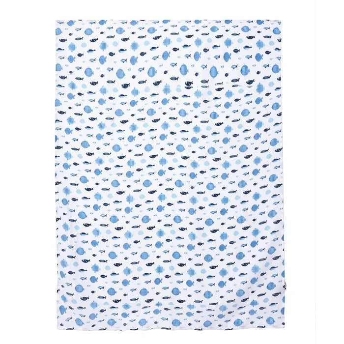 Mollia Muslin Blanket Unisex - Blue Blue - ebebek