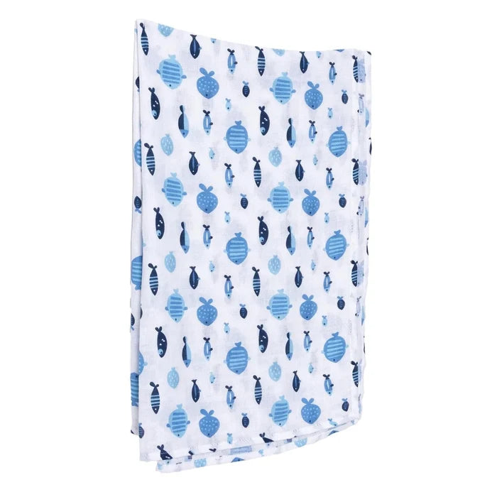 Mollia Muslin Blanket Unisex - Blue Blue - ebebek