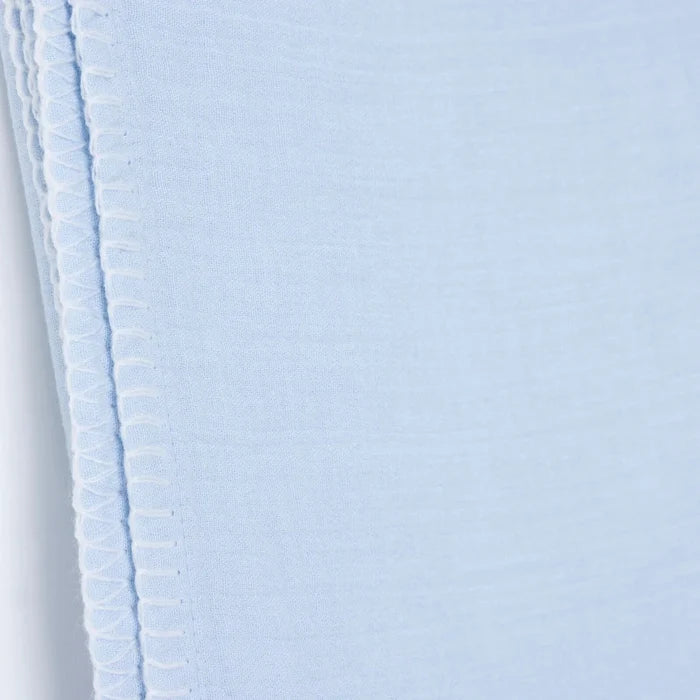 Mollia Unisex Muslin Blanket - Blue Blue - ebebek