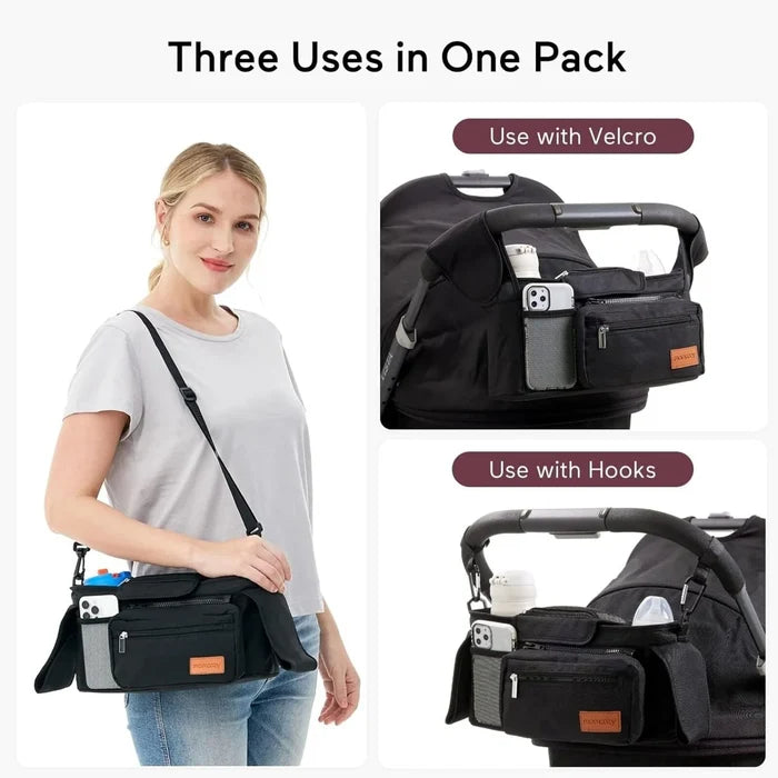 Momcozy All - in - One Stroller Organizer - Black - ebebek - Christmas
