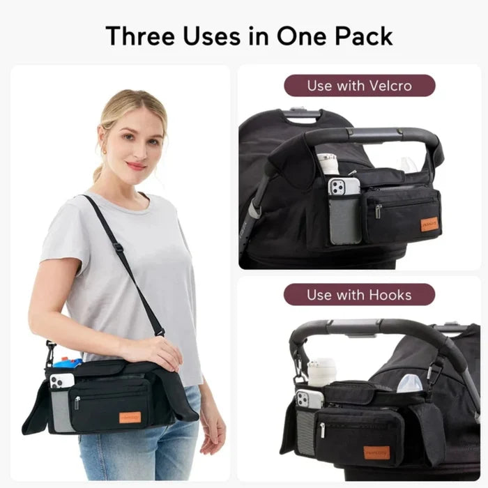 Momcozy All - in - One Stroller Organizer - Black - ebebek - Christmas
