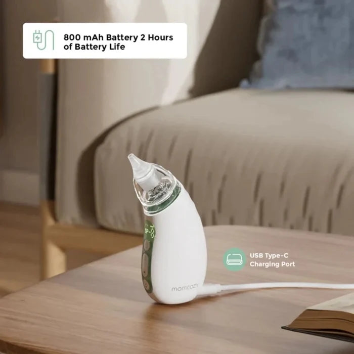Momcozy Baby Nasal Aspirator - White - ebebek