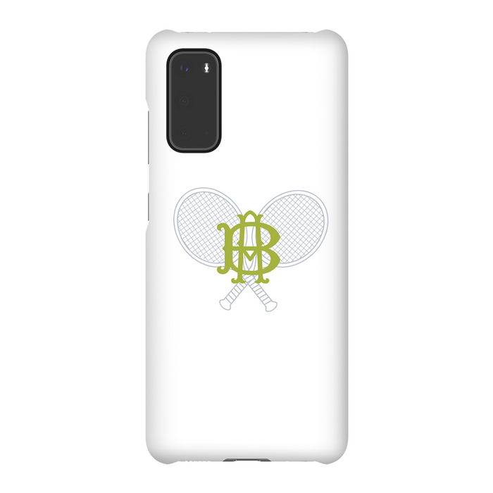 Monogrammed Tennis Phone Case