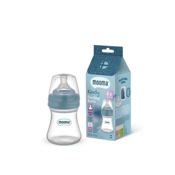 Mooma Kindy Feeding Bottle Starter Set - Ball Blue - ebebek - Christmas