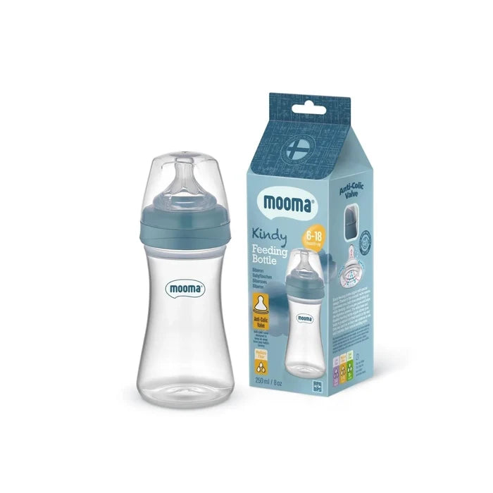 Mooma Kindy Feeding Bottle Starter Set - Ball Blue - ebebek - Christmas