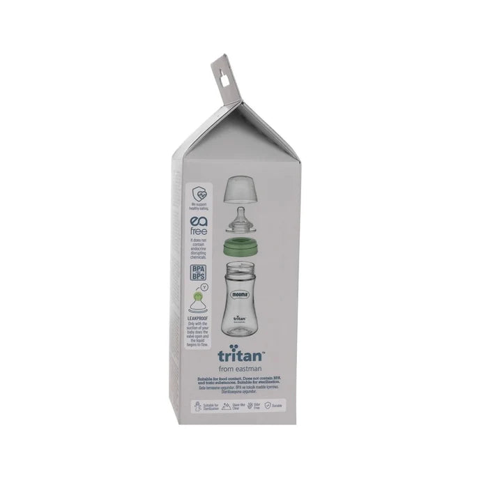 Mooma Neutra Tritan Bottle Fast Flow 18+ months 250ml - Sage Green - ebebek - Christmas