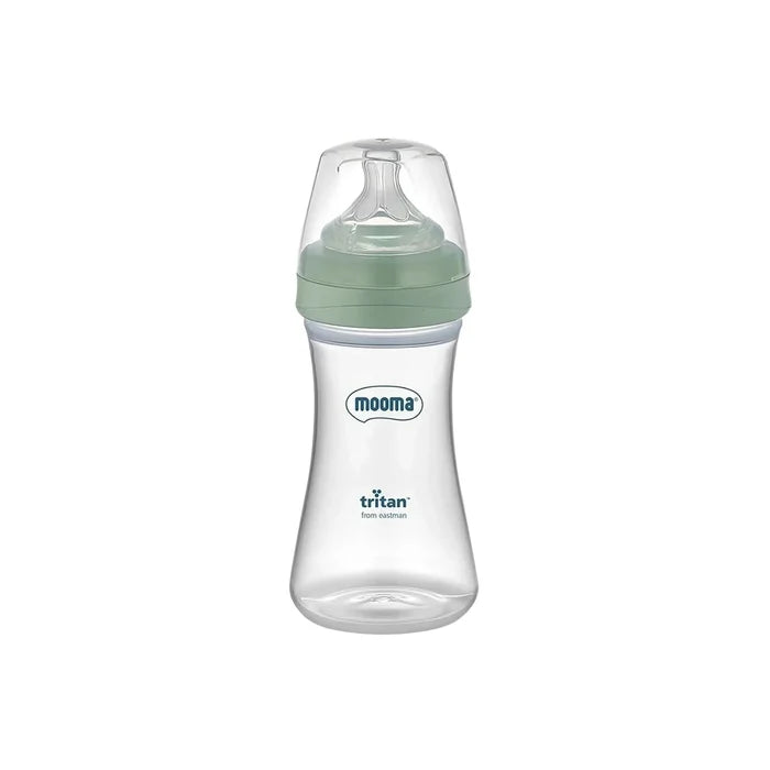 Mooma Neutra Tritan Bottle Medium Flow 6 - 18 months 250ml - Sage Green - ebebek - Christmas