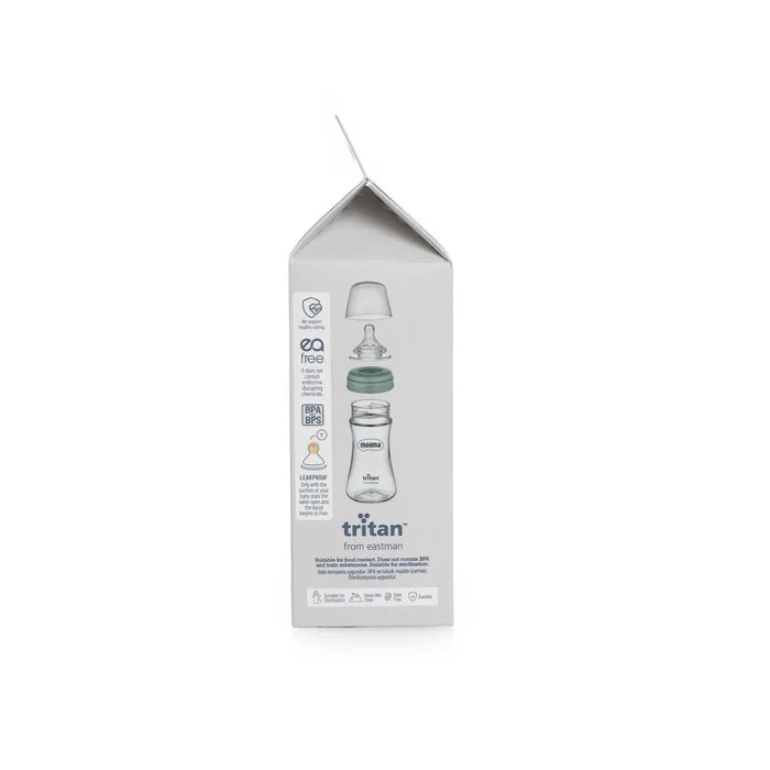Mooma Neutra Tritan Bottle Medium Flow 6 - 18 months 250ml - Sage Green - ebebek - Christmas