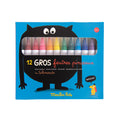 Moulin Roty Brush Markers - 12 Pack