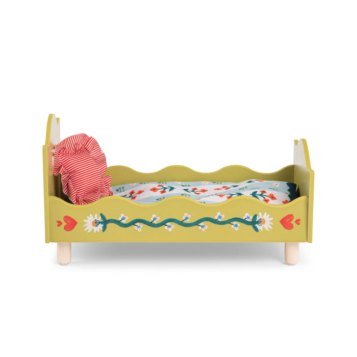 Moulin Roty Les Minouchkas Wooden Doll Bed