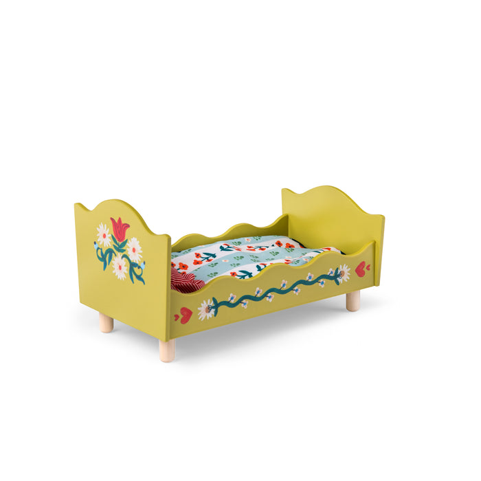 Moulin Roty Les Minouchkas Wooden Doll Bed
