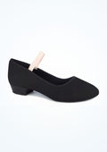 Move Dance Judy Canvas Character Shoe Low 1" - Black