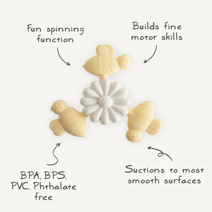 Mushie Bee Suction Spinner