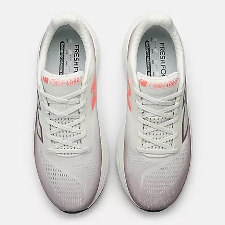 New Balance Men's Fresh Foam X 1080v14 2E Width - Earth Shadow/Reflection/Urgent Red