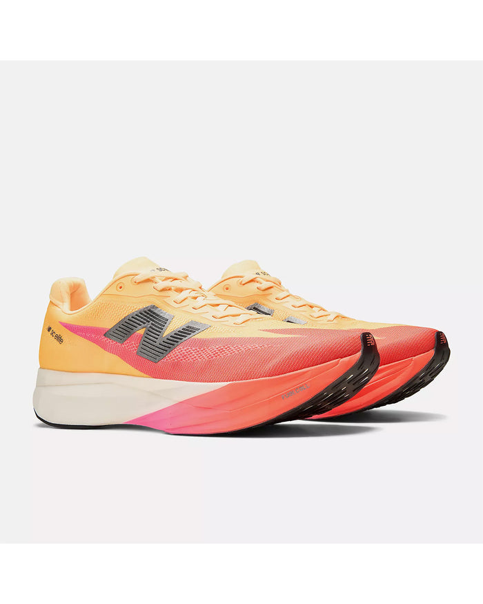 New Balance Men's FuelCell SuperComp Elite v5 - Tangerine Heat/White Peach/Pink Heat