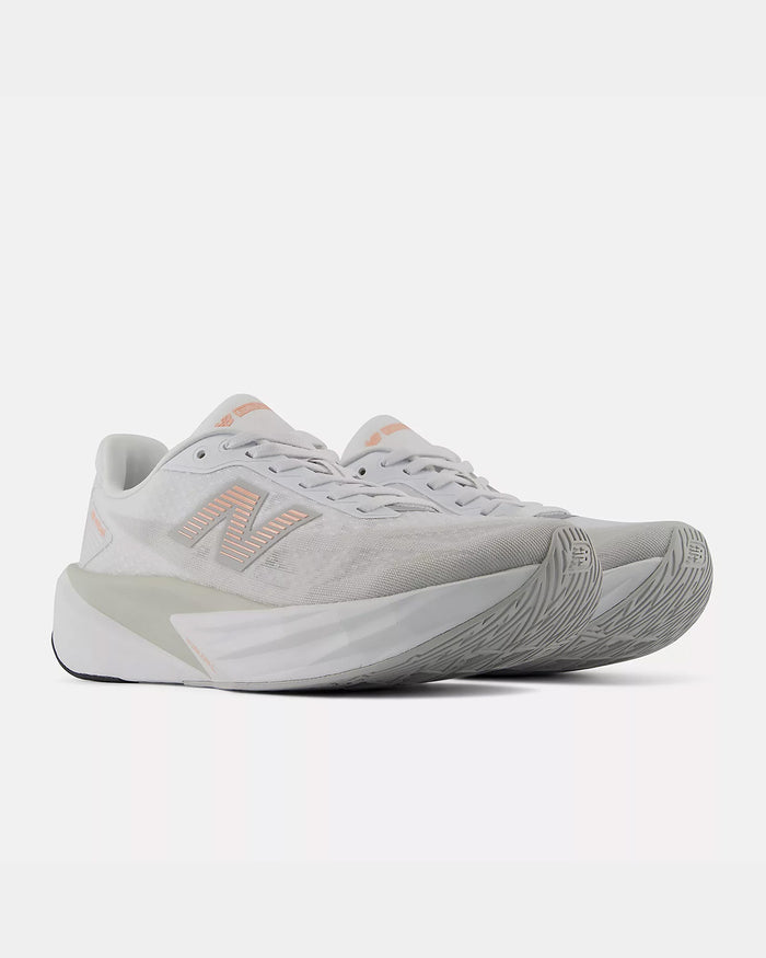 New Balance Women's FuelCell Rebel v5 - Pink Lemonade/Grey Matter