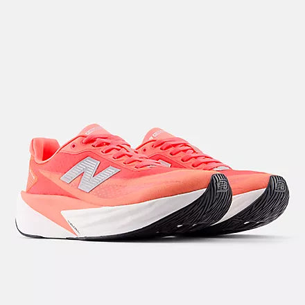 New Balance Women's FuelCell Rebel v5 - Urgent Red/White/Silver Metallic