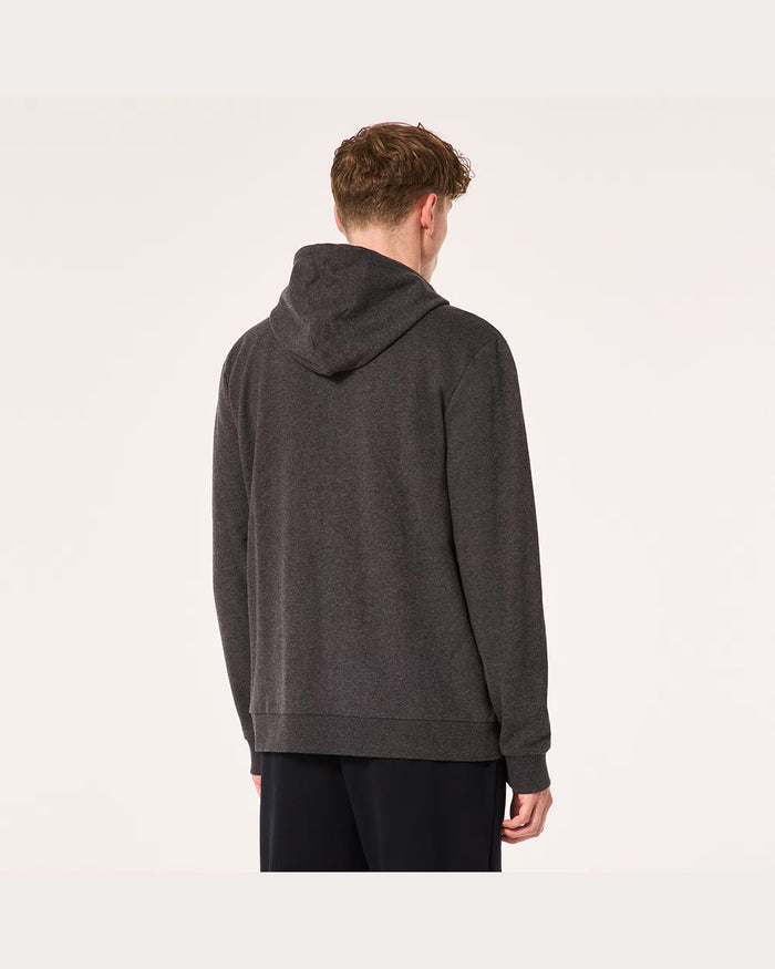 Oakley Men's Teddy Full Zip Hoodie - Dark Grey Heather/American Flag
