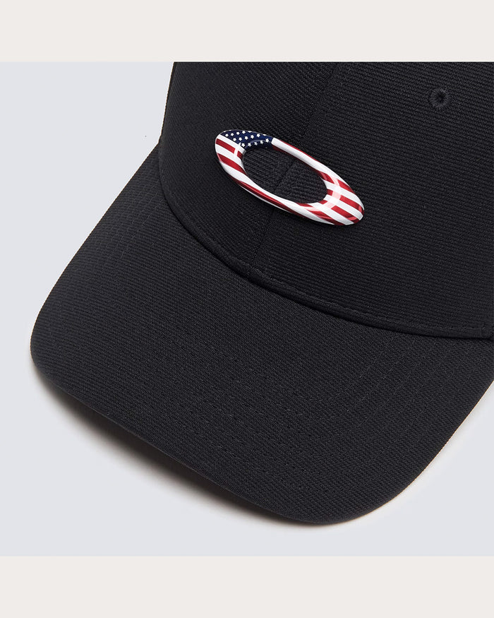 Oakley Tincan Cap - Black/American Flag