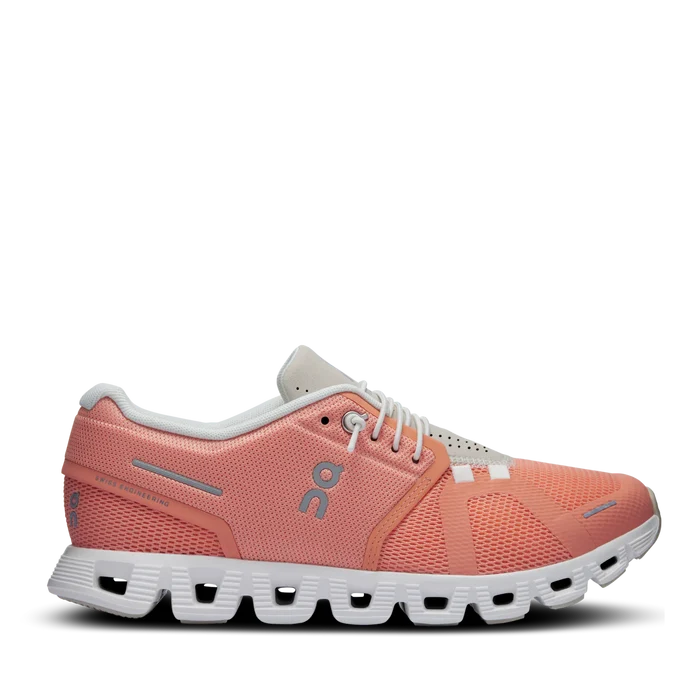 ON Women's Cloud 5 - Flamingo/Pearl