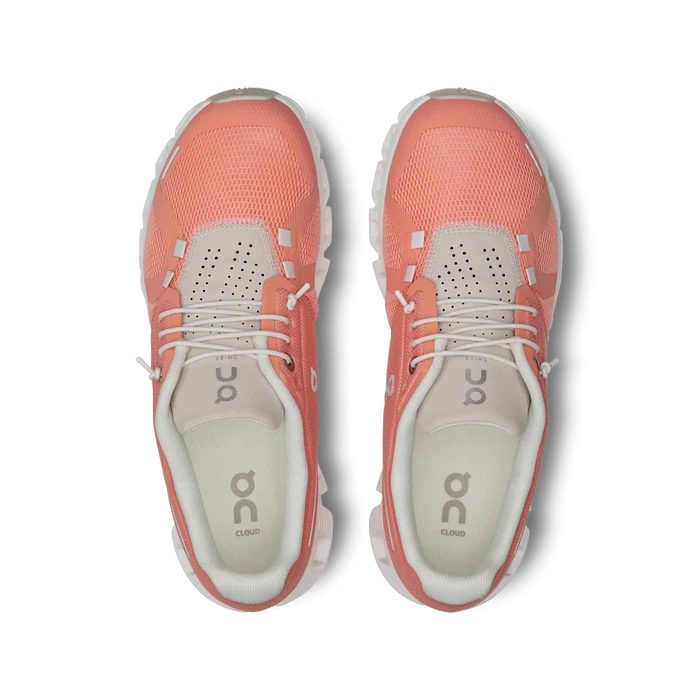 ON Women's Cloud 5 - Flamingo/Pearl