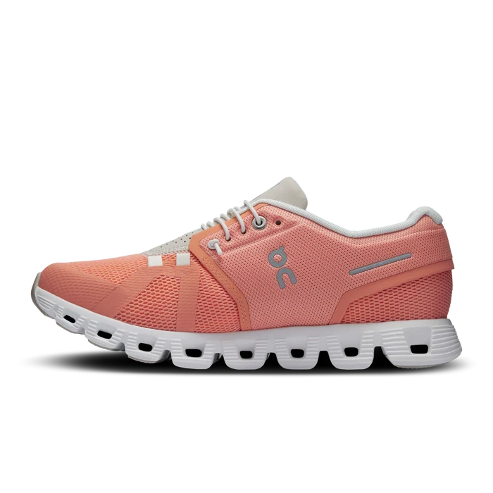 ON Women's Cloud 5 - Flamingo/Pearl