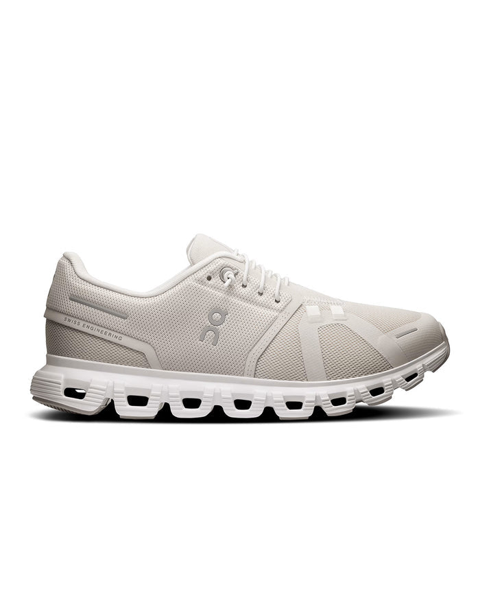 ON Women's Cloud 6 - Pearl/White