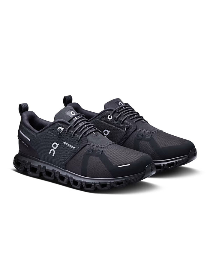 ON Women's Cloud 6 Waterproof - Black/Black
