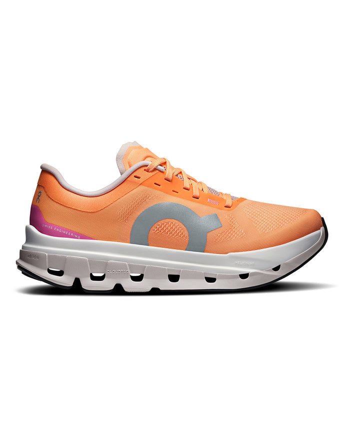ON Women's Cloudflow 5 - Tangerine/Silver
