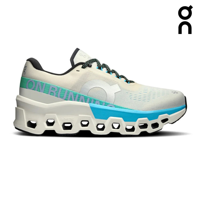 ON Women's Cloudmonster 2 - Cream/Horizon