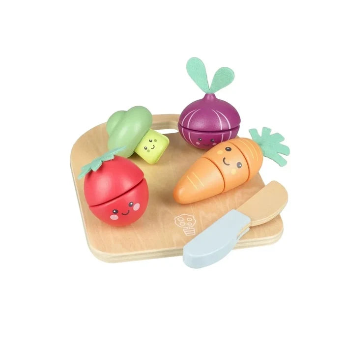 Orange Tree Toys Happy Veggies Cutting Vegetables - ebebek