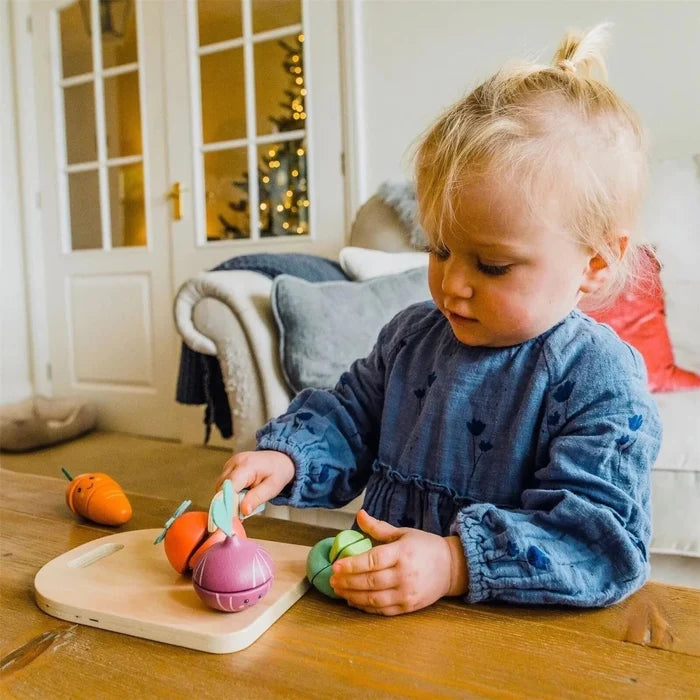 Orange Tree Toys Happy Veggies Cutting Vegetables - ebebek