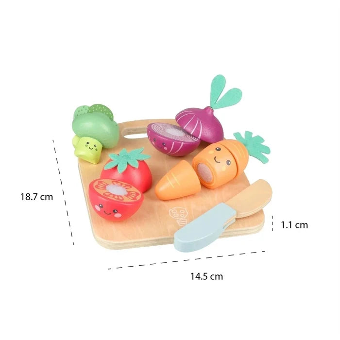 Orange Tree Toys Happy Veggies Cutting Vegetables - ebebek